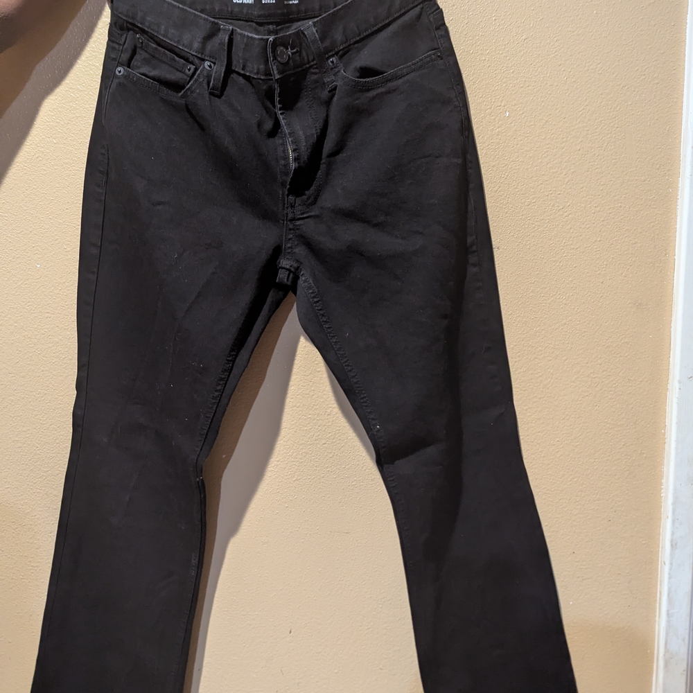 Old Navy Men's Black Skinny Jeans
